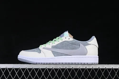 All categories Air Jordan Jordan series basketball shoes Air Jordan 1 Low Travis Scott x Air Jordan 1 Low OG AJ1 Joe 1 joint overhead HQ2004-400